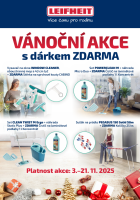 Vánoční akce s Leifheit: dárek k vybranému zboží ZDARMA!